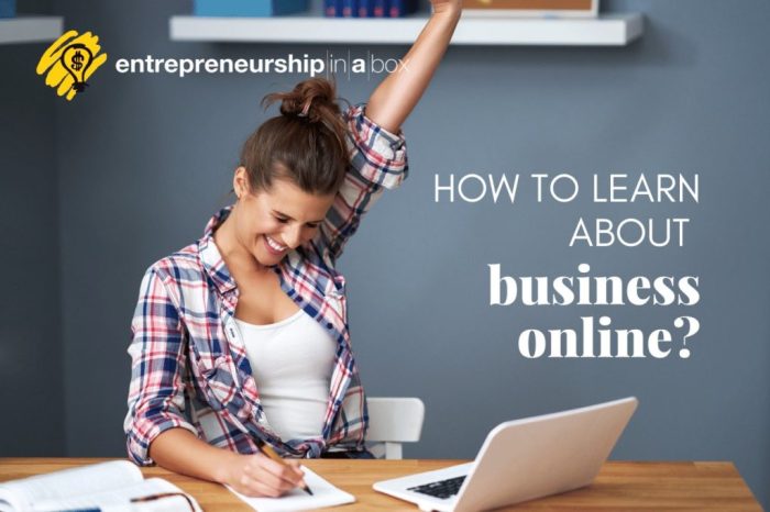 Cara belajar bisnis on line