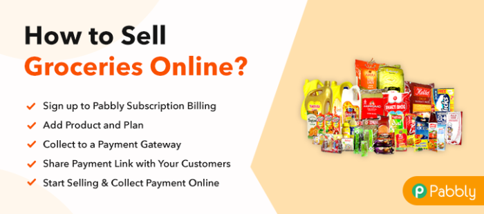 Cara jualan sembako online