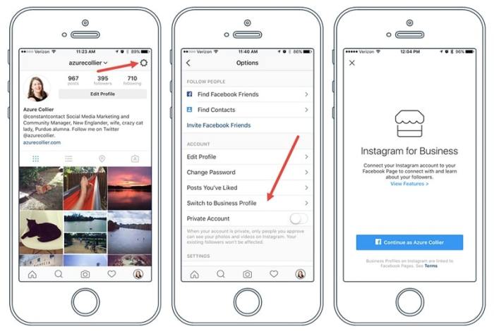 Account instagram create android personal business steps follow below