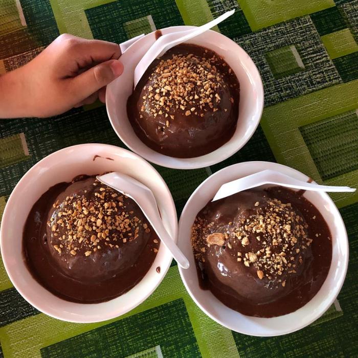 Milo iced blangah telok sakunthala