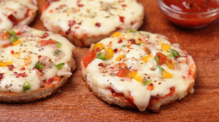 Pizza mini bread recipe pan