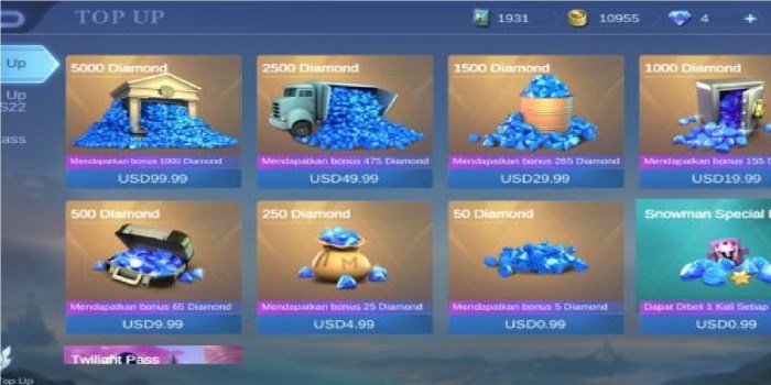 Diamonds legends mobile