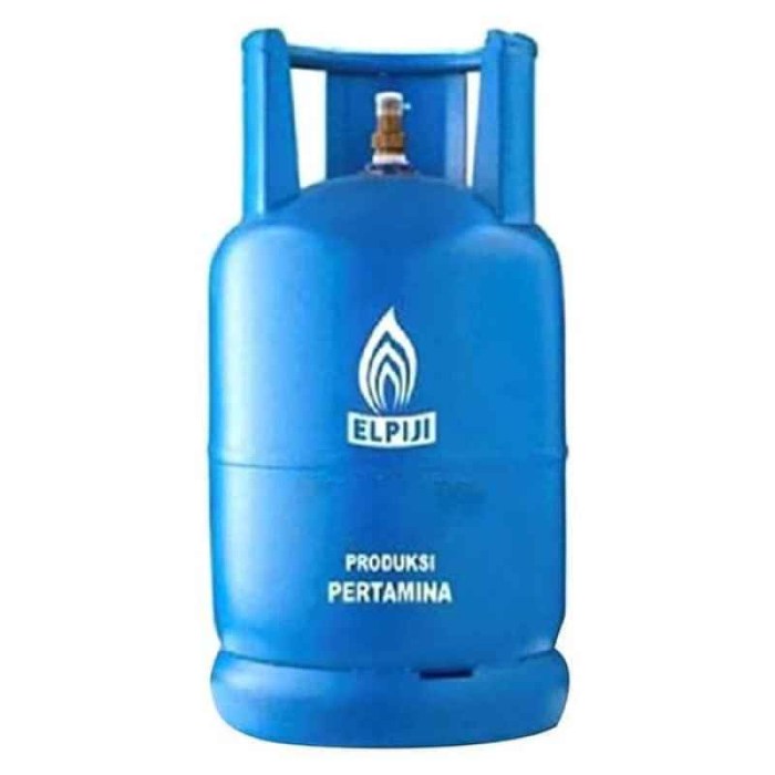 Tabung isi elpiji lpg 12kg asli pertamina tokopedia ulang gojek khusus aja