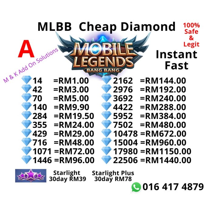 Cara jualan diamond ml