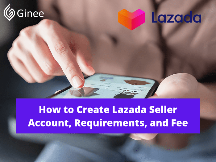 Cara membuat akun penjual di lazada