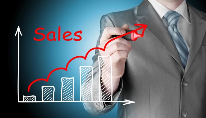 Sales increase enablement today illustration tips simple create line