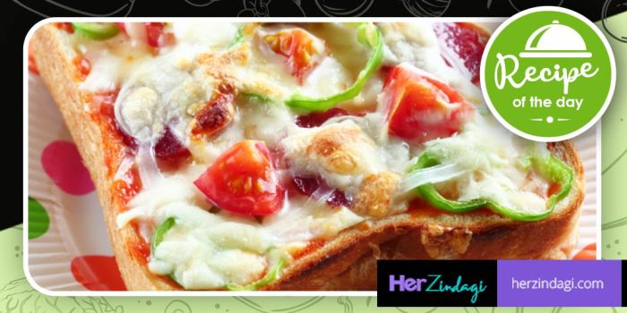 Pizza bread mini kitchen recipe painting strictly whatever instant follow don