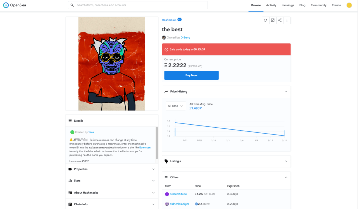 Cara jual nft di opensea