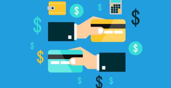 Payment sell credit card buy stock