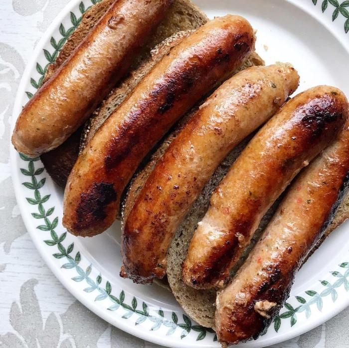 Sausages grill lose fast weight