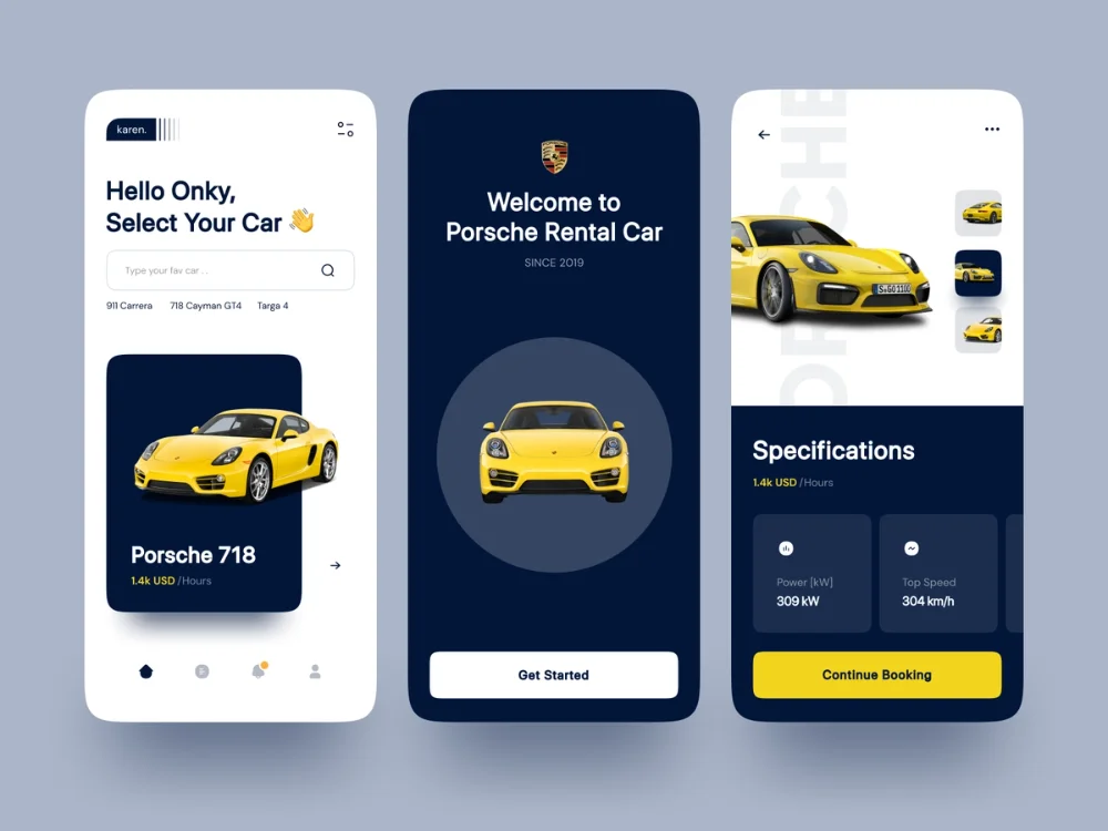 cara buat rental mobil