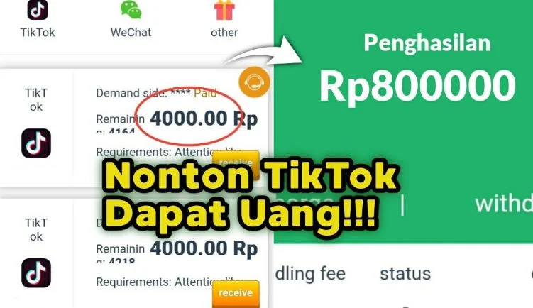 cara dapat uang dari baca au