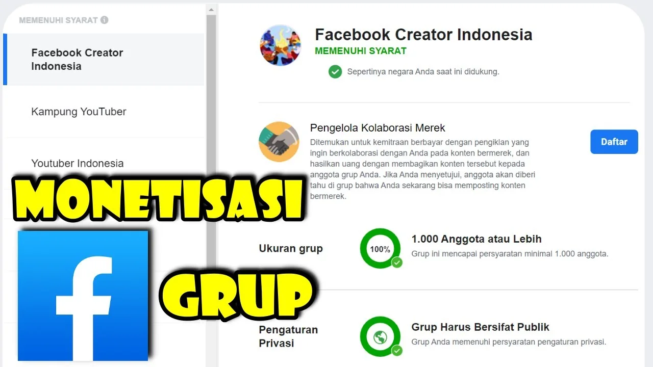 cara mengisi monet di fb pro
