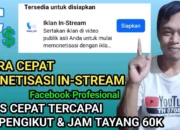 Cara Cepat Monet Bonus di FB Pro, Rahasia Ampuh Raih Cuan Besar Tanpa Ribet, Cocok untuk Pemula dan Expert!
