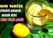 Resep Air Lemon untuk Diet, Rahasia Turunkan Berat Badan dengan Cepat dan Alami, Cocok untuk Pemula!