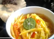 Resep Rujak Serut Mangga yang Segar dan Mudah Dibuat, Nikmati Sensasi Pedas-Manis yang Bikin Ketagihan!