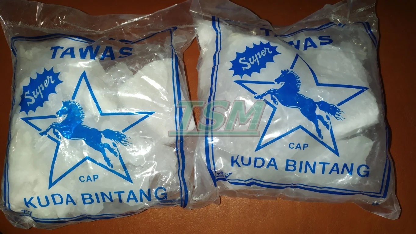 resep 100 gram tawas 15 liter air untuk mordanting kain