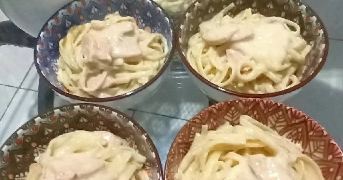 resep fettucini