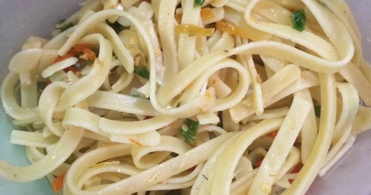 resep fettucini simple