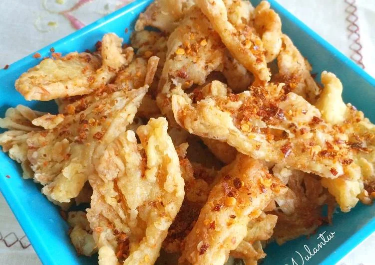 resep jamur crispy