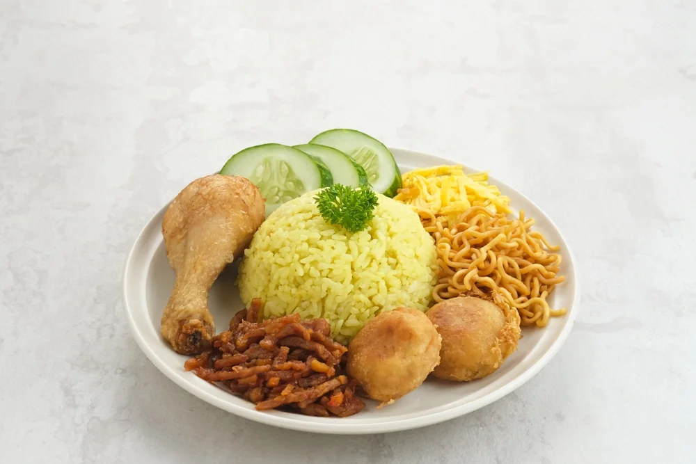 resep nasi kuning rice cooker