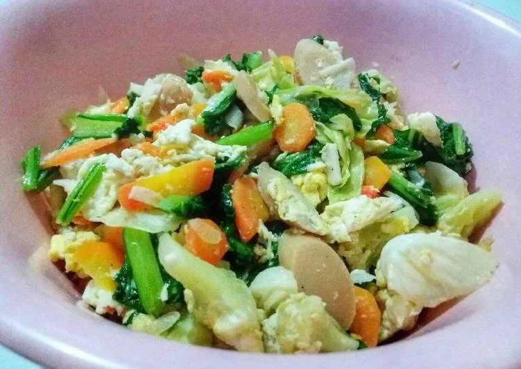 resep orak arik telur
