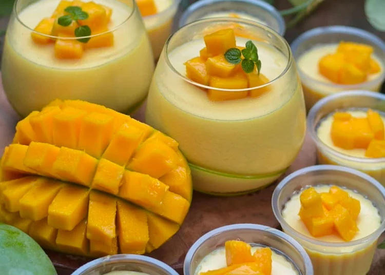 resep puding mangga
