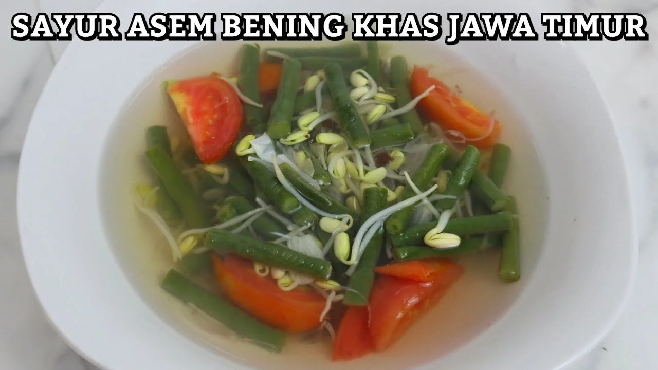 resep sayur asem jawa