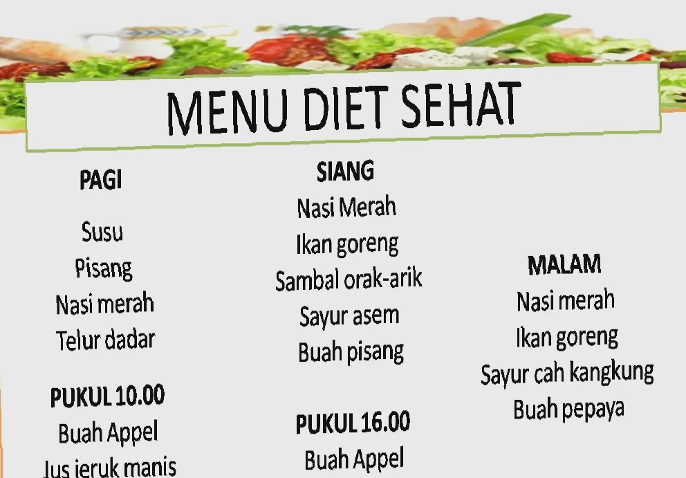 makanan untuk penderita stroke