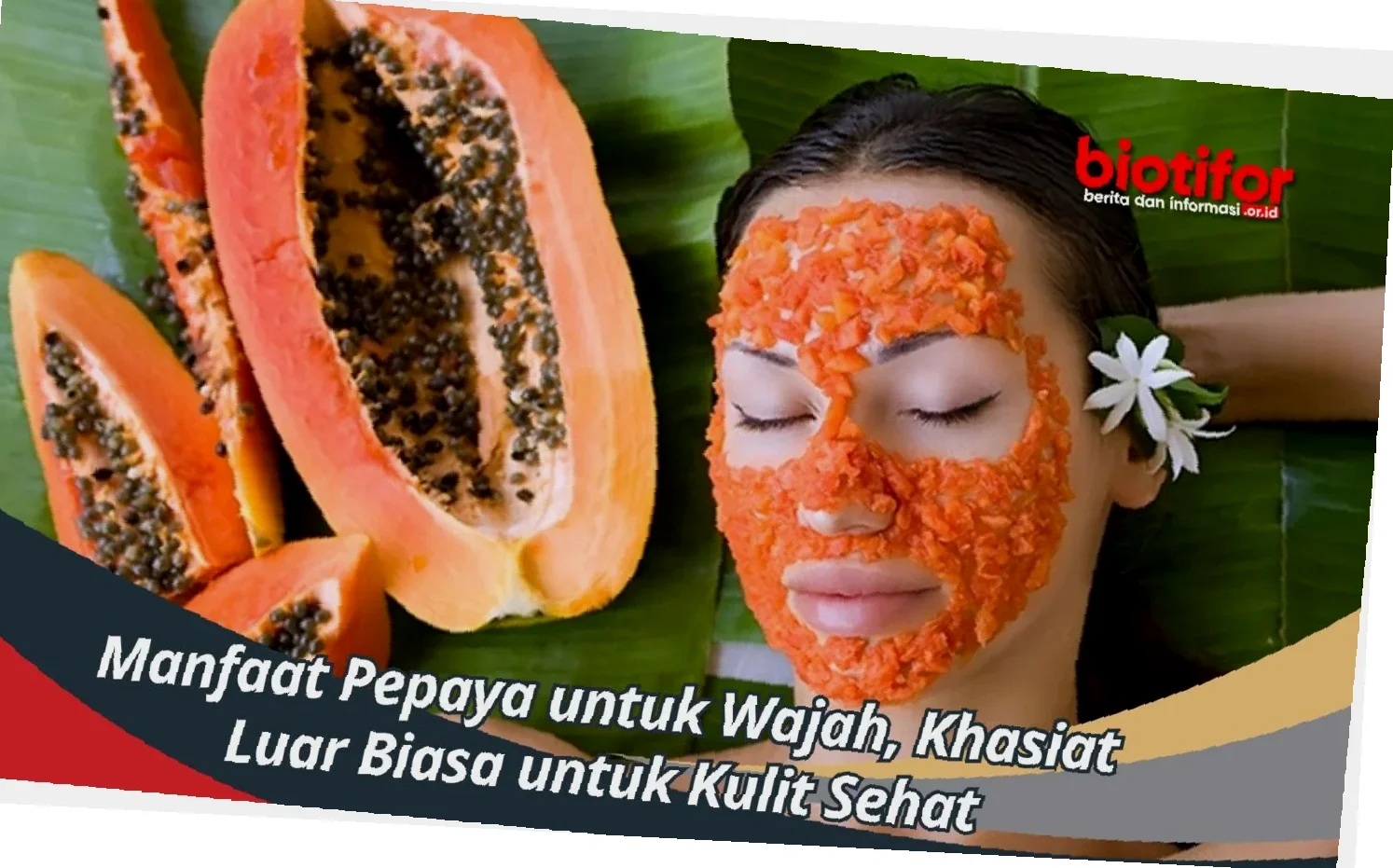 manfaat pepaya untuk kulit