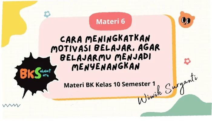 Rahasia Meningkatkan Motivasi Belajarmu Sekarang Juga!
