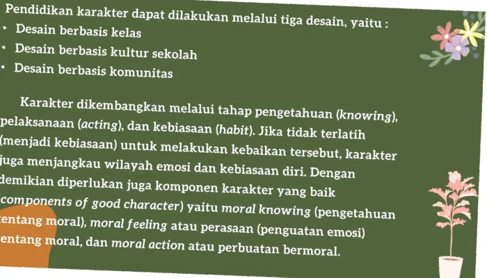 Yuk Pahami Pendidikan Karakter! Rahasia Membentuk Generasi Unggul
