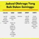jadwal BAB yang normal per minggu