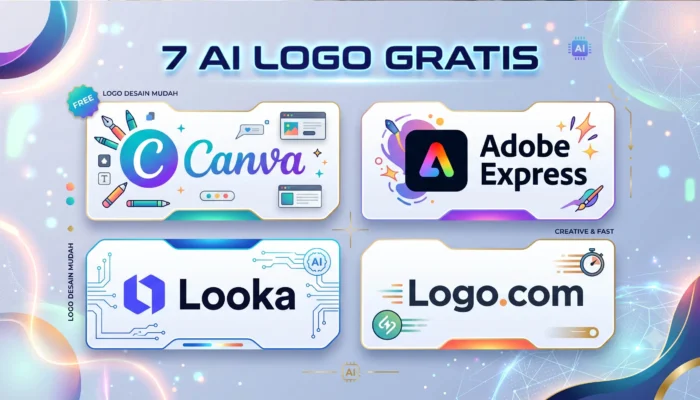7 AI Pembuat Logo Gratis Terbukti Ampuh untuk UMKM